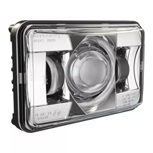 JW Speaker 0551381 Chrome 8800 Evolution2 4" X 6" LED High Beam Headlight 12V