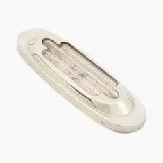 LIGHT MARKET CLEAR LENTS GREEN 7 LED AMS-041