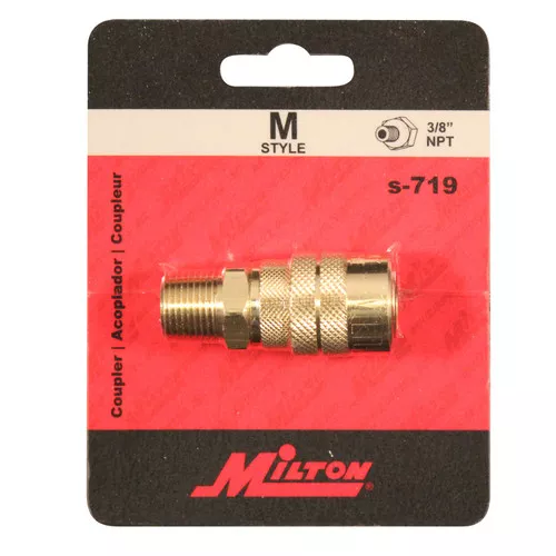 Milton 719BK 3/8" Male Body M-Style