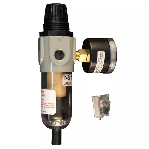 Milton S-1142 1/4" NPT Mini F-R Piggyback