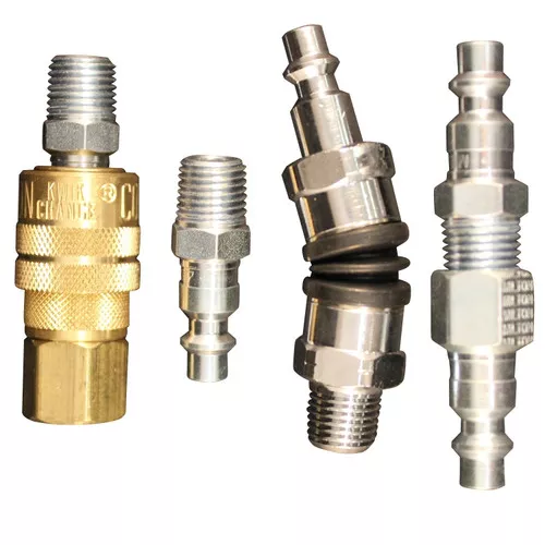 Milton S-218 6 pc. "M" Style Coupler Kit with Swivel