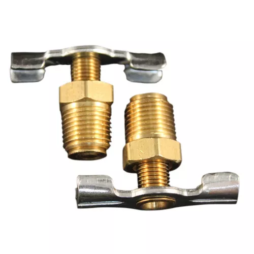 Milton S-614-2 1/8" Drain Cock, 2/cd