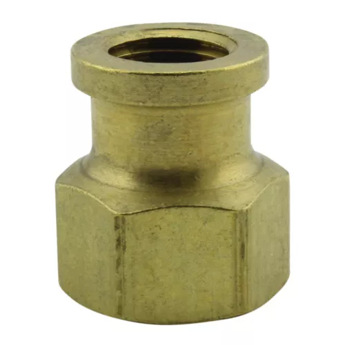 Milton S-643-1 F. Hex Coupling, 3/8" x 1/4" NPT