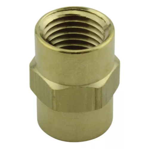 Milton S-643 F. Hex Coupling, 1/4" NPT, 2/cd