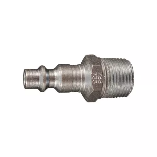 Milton S-733 3/8" Male Plug M-Style, 2/cd