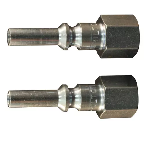 Milton S-791 1/4" Male Plug L-Style, 2/cd