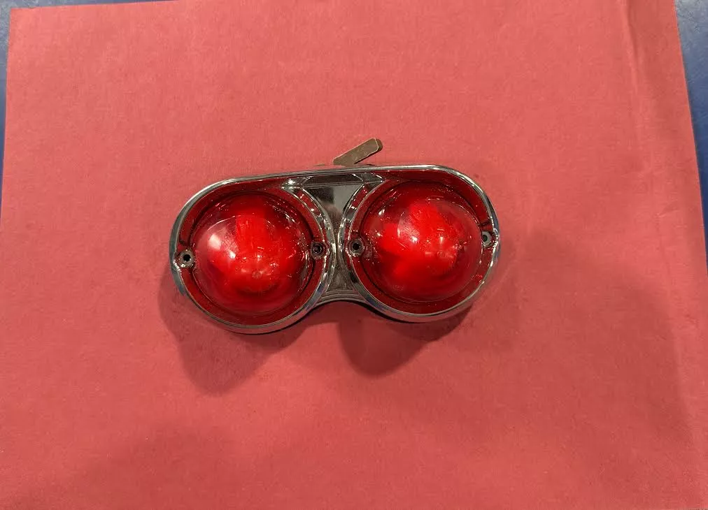 MINI WATERMELON LIGHT DUAL RED 2" CRHOME BEZEL INNOVA