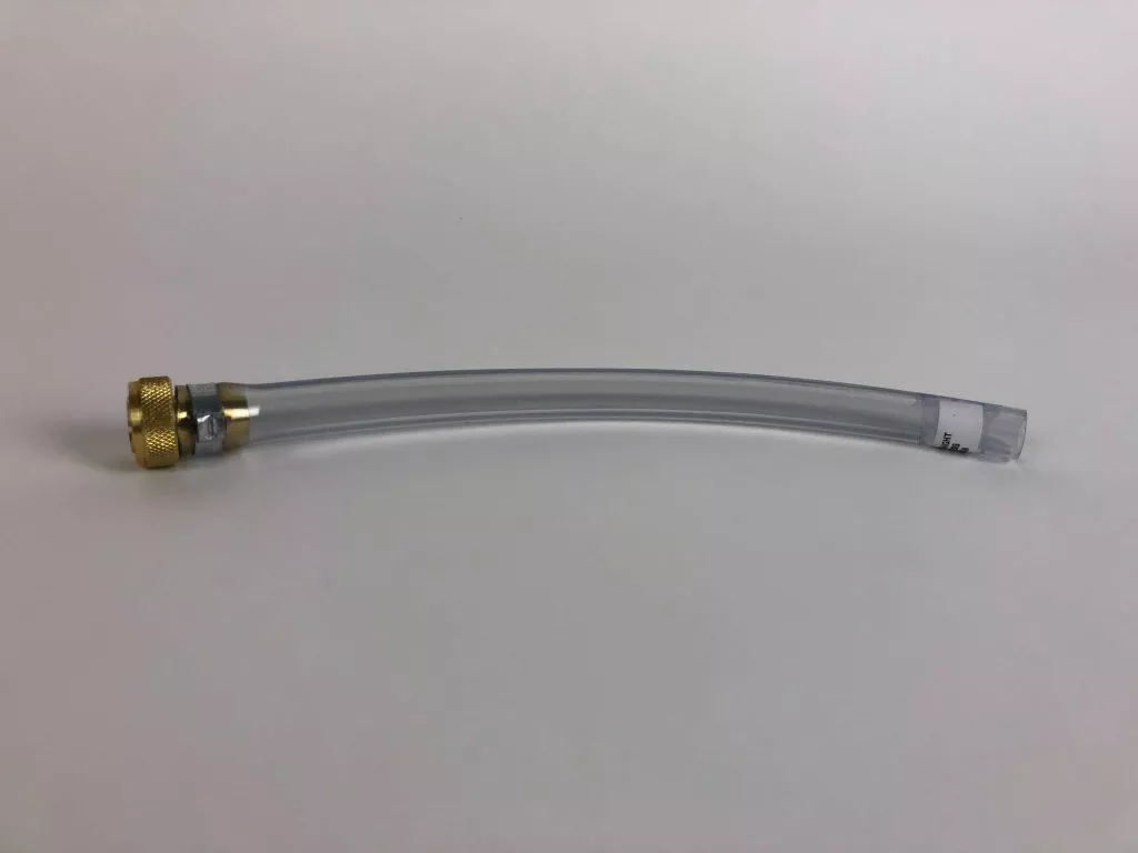 No-Spill Compact straight drain hose, required for CV drain plugs