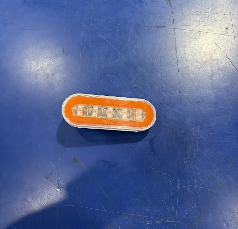 Oval led hallo amber