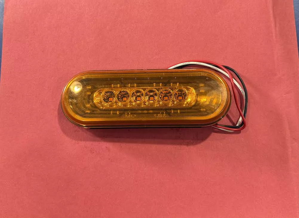 Oval light amber led KIT KTC