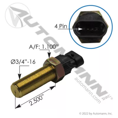 Q21-6004 Replacement for Kenworth Speedo Sensor P/U