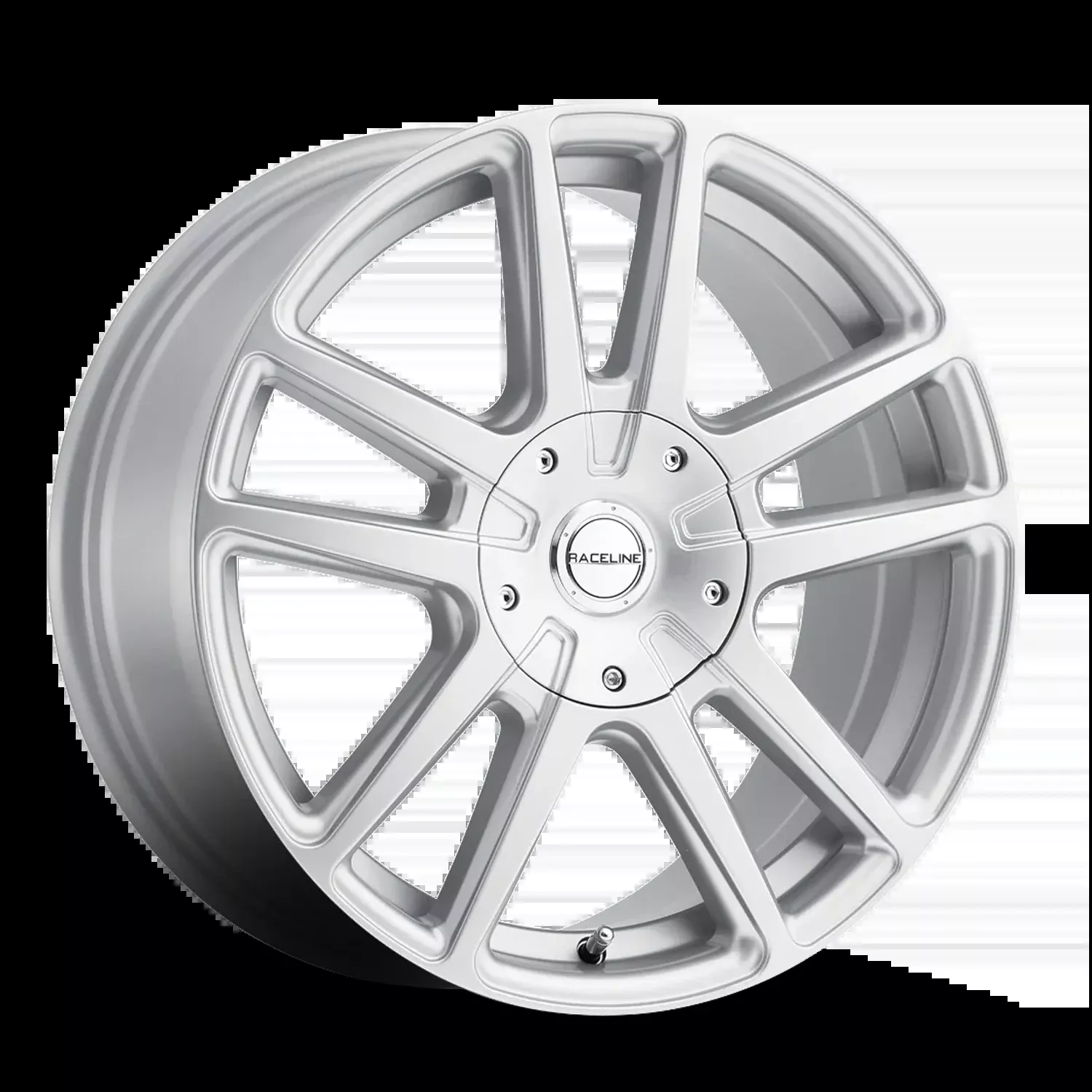 RACELINE | Aluminum Wheels | Aluminum Wheels 16×7 Encore 145S Hyper Silver Split Spoke 40 Offset 5 on 108/5 on 114.3 Bolt Pattern 72.62 Bore Raceline | 145S-67092+40