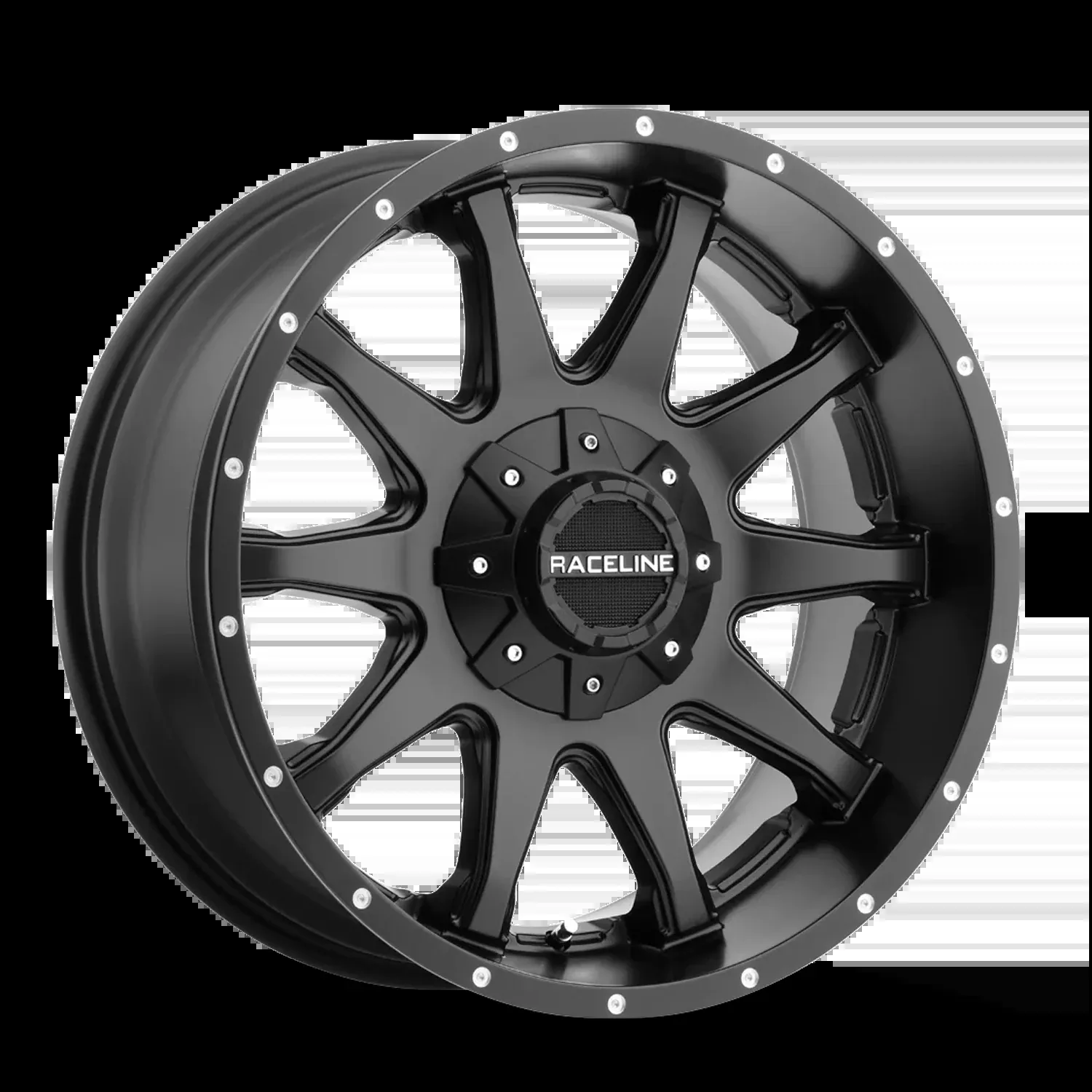 RACELINE | Aluminum Wheels | Aluminum Wheels 18×9 Shift 930B Satin Black 18 Offset 5 on 150/5 on 139.7 Bolt Pattern 110.3 Bore Raceline | 930B-89052+18