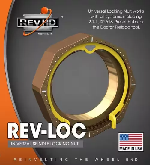 RL-D02 Rev HD Rev Loc Universal Locking Spindle Nut for Drive Axle