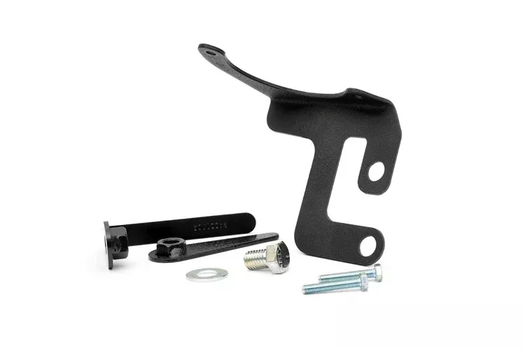 Rough Country | Bump Stop Brackets | Jeep Brake Pump Relocation Bracket 12-18 Wrangler JK Rough Country | 1043