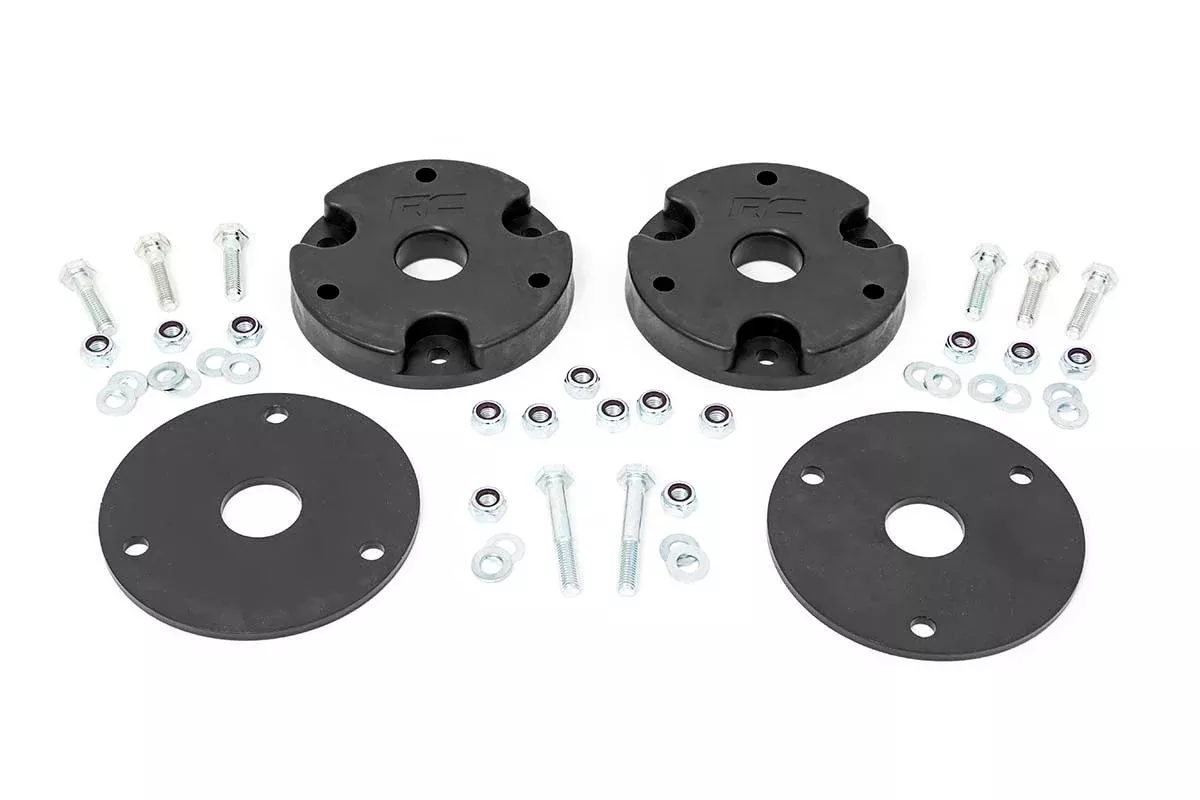 Rough Country | Leveling Kit | 2 Inch Upper Strut Leveling Kit 19-20 Silverado/Sierra 1500 Rough Country | 1323