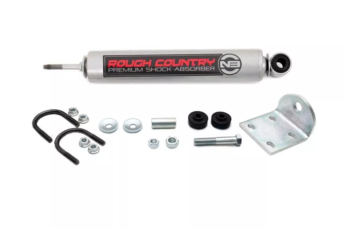 Rough Country | Steering Stabilizer | Ford Steering Stabilizer 00-05 Excursion 99-04 F-250/F-350 Super Duty Rough Country | 8748930