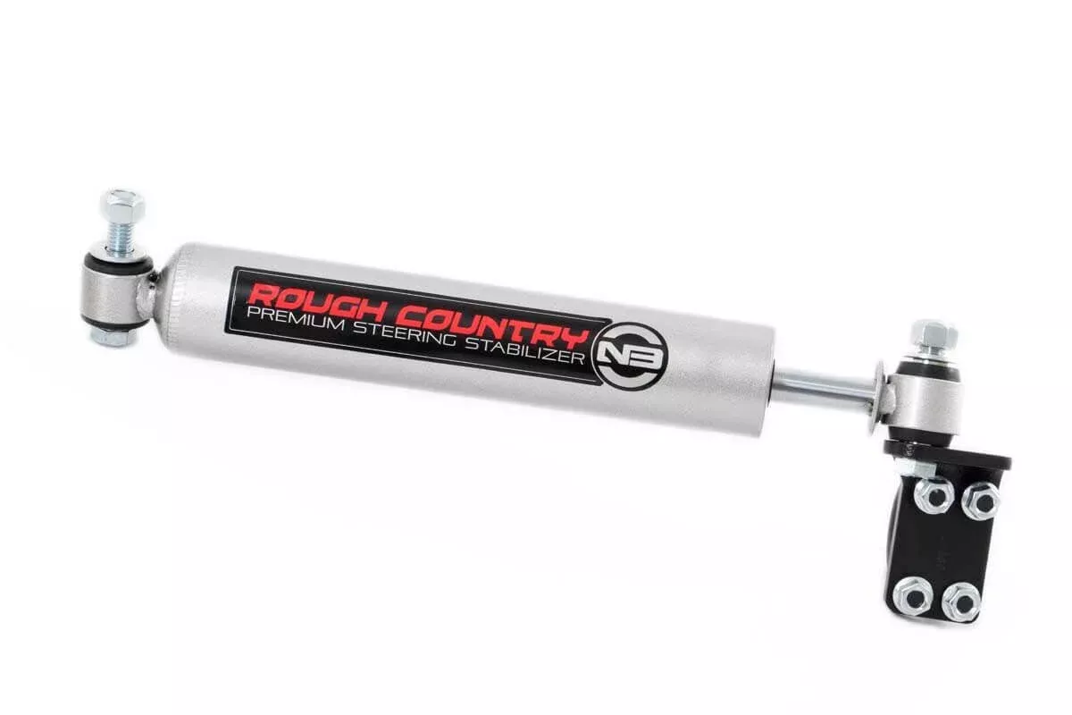 Rough Country | Steering Stabilizer | Jeep N3 Dual Stabilizer Conversion Kit 07-18 Wrangler JK Rough Country | 8731830