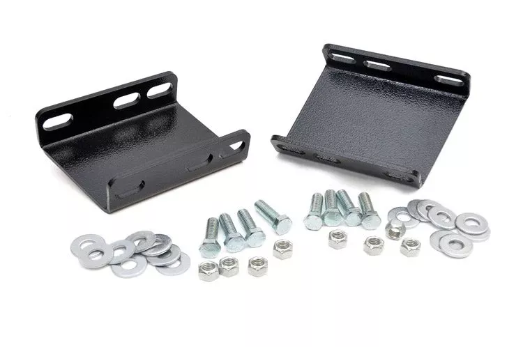 Rough Country | Sway Bar Drop Kit | Ford Front Sway Bar Drop Brackets 91-94 Explorer 84-90 Bronco II 83-97 Ranger Rough Country | 1018