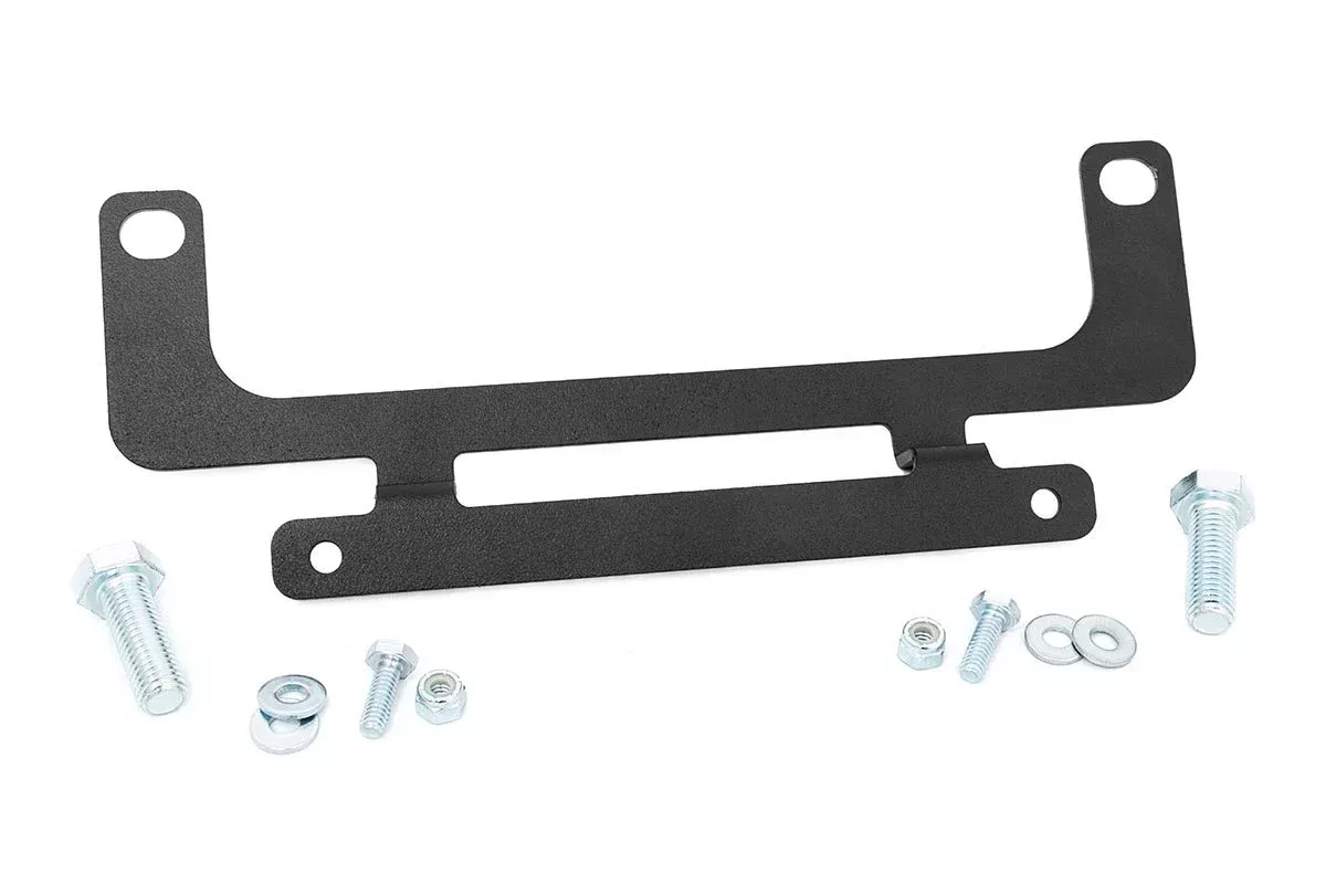 Rough Country | Winch Hardware Kit | Roller Fairlead License Plate Mount Rough Country | RS139