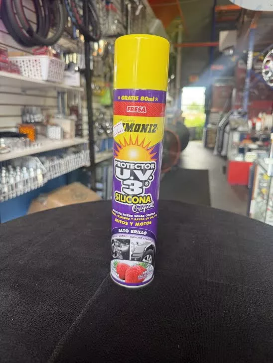 SILICONA DE BRILLO UV3 SIMONIS SPRAY FRESA