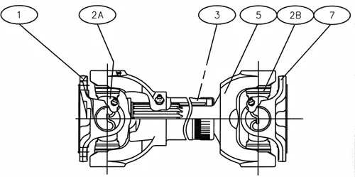 Spicer 202990-1 DRIVE SHAFT