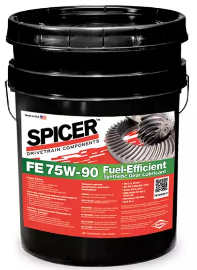 Spicer FE75W90-P 75W-90 FE SYNTHETIC GEAR LUBE - PAIL