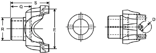 Spicer170-4-721-1X End Yoke
