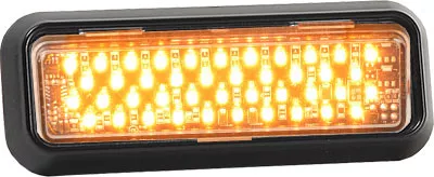 Star Warning DLXT-121-AA Amber LED Warning Light Thinline Perimeter
