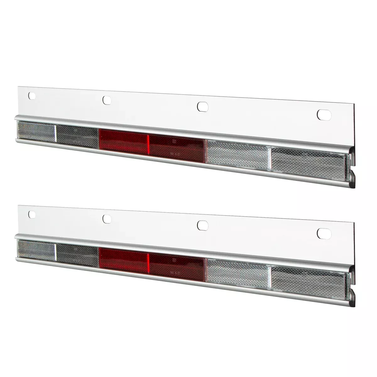 Straight Conspicuity Reflector Plate (Card of 2) 10601 UP