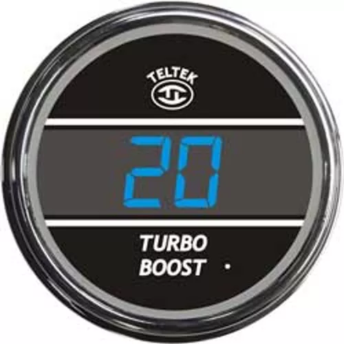 Teltek Blue Turbo Boost Gauge for 2005 & Older Kenworth | 213K