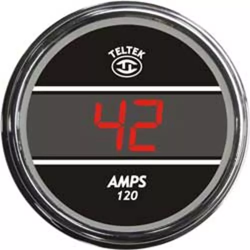 Teltek Red AMP Meter Gauge for 2005 & Older Kenworth | 180K