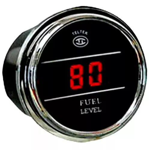 Teltek Red Fuel Level Gauge for 2005 & Older Kenworth | 137K