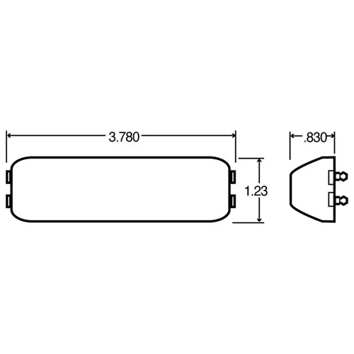 Truck-Lite 19251Y LED 19 Series M/C Light