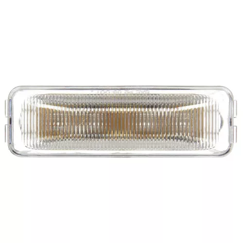 Truck-Lite 1961A Amber w/ Clear Lens Rect Marker & Clearance LED 4 Diode Pattern