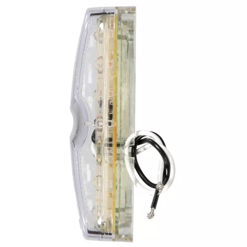 Truck-Lite 2661A Amber w/ Clear Lens Marker Clearance LED Rect 16 Diode Pattern