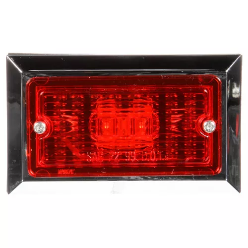 Truck-Lite 2675 Red LED Signal-Stat Chrome Plated Light