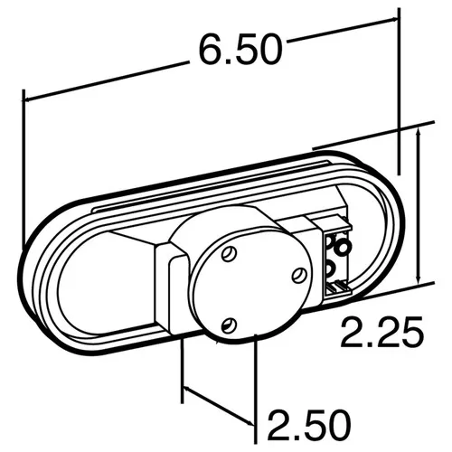 Truck-Lite 60201Y Super 60 T/S Light