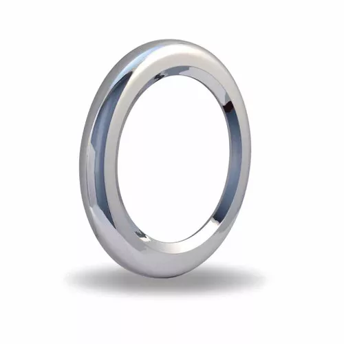 TRUX TBEZ-4CH4 4" Round Chrome Twist-On Bezel