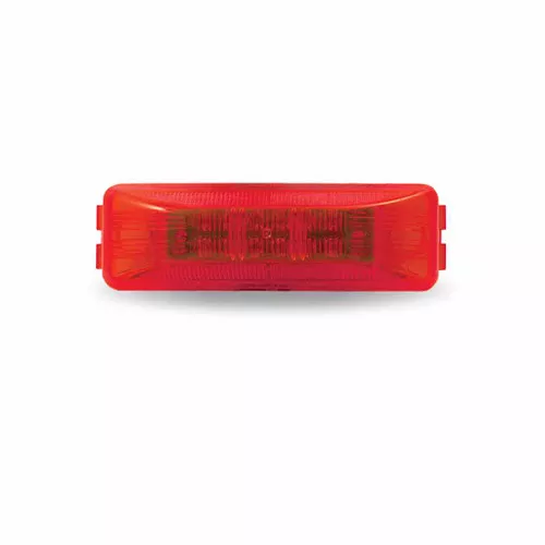 TRUX TLED-1X4R 1" x 4" Red Rectangular LED Marker Light