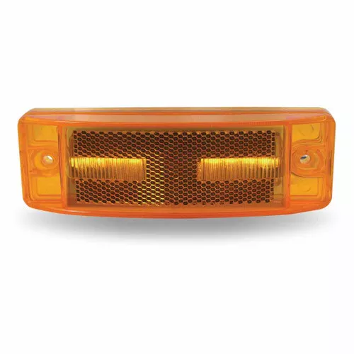 TRUX TLED-2X6RA 2" x 6" Amber Reflectorized LED Trailer Marker Light