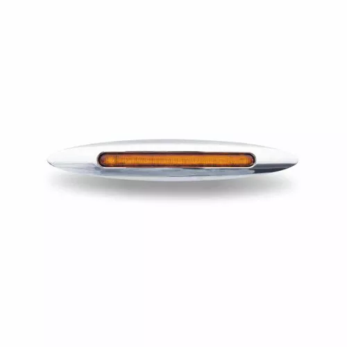 TRUX TLED-FG4A 6" AMBER MARKER SLIM FLATLINE LED LIGHT - 9 DIODES