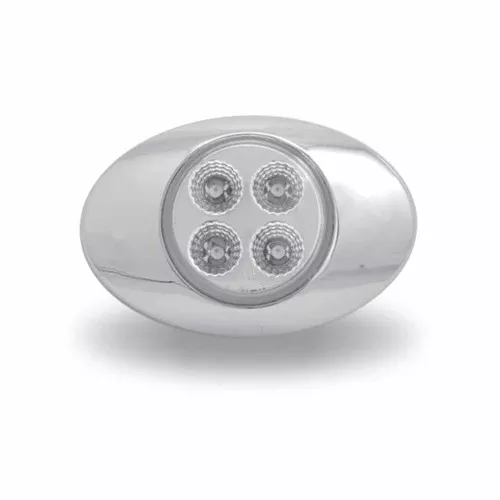 TRUX TLED-G2XCA CLEAR AMBER MARKER GENERATION 2 LED LIGHT - 4 DIODES