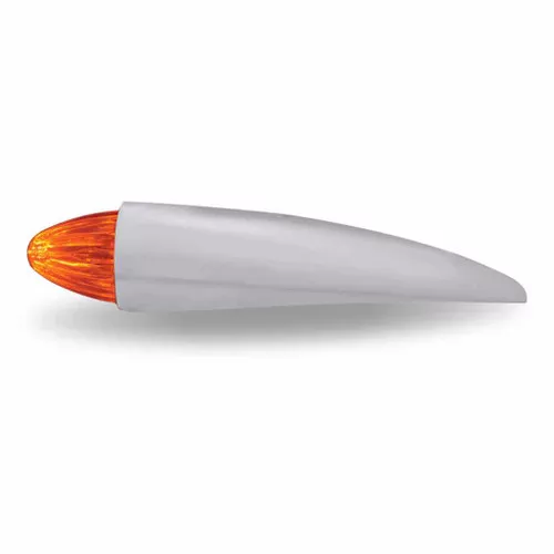 TRUX TLED-PCAB2 Amber Marker LED Cab "Bullet" Light w/ Housing