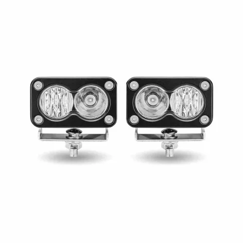 TRUX TLED-U105 Universal 3" Mini Rectangular LED Work Lamp Pair 1000 Lumens Each