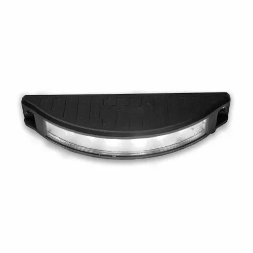TRUX TLED-U112 7" Half Moon Surface Mount LED Work Lamp with Amber Strobe