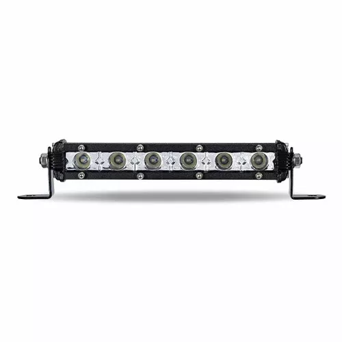 TRUX TLED-U36 7" Universal Mini Single Row LED Spot Light Bar 6 Diode 1260 Lumen