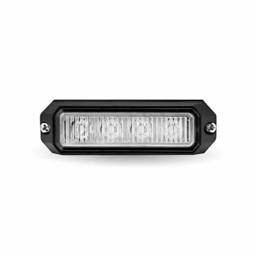 TRUX TLED-W24A26 CLASS 1 DIRECTIONAL 4 LED SURFACE MOUNT AMBER STROBE LIGHT WITH 36 FLASH PATTERNS