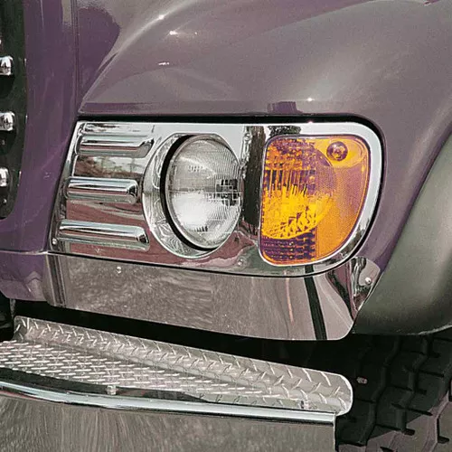 TRUX TM-1202 MACK CH UNDER HEADLIGHT FENDER GUARD - FOR SET FORWARD AXLE