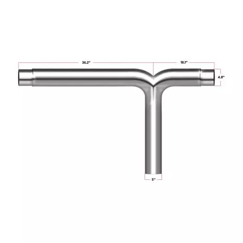 TRUX TSK-5Y 5″ DIAMETER Y PIPE